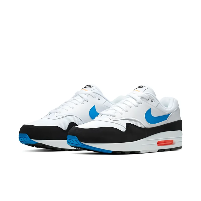 Nike Air Max 1 White Photo Blue Black