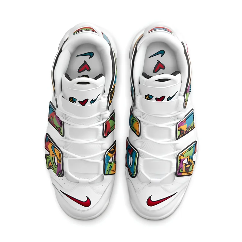 Nike Air More Uptempo Peace Love Swoosh