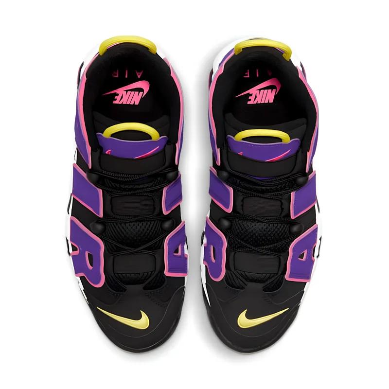 Nike Air More Uptempo 96 Black Court Purple