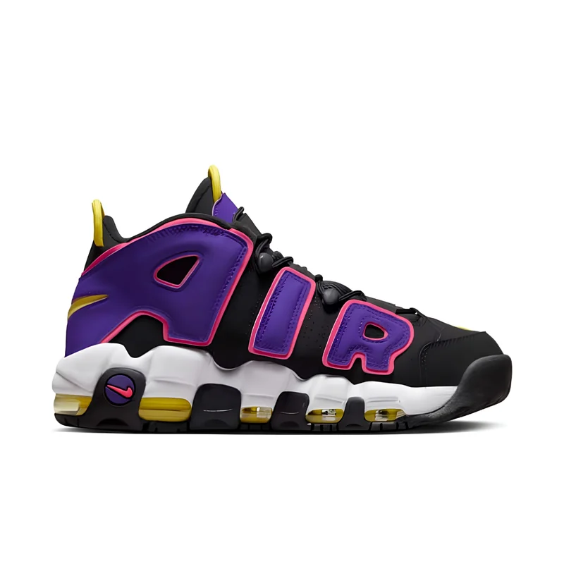 Nike Air More Uptempo 96 Black Court Purple