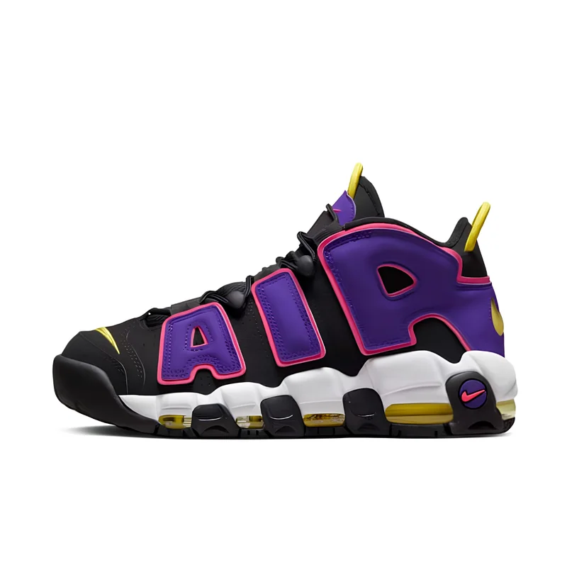Nike Air More Uptempo 96 Black Court Purple