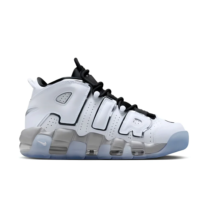 Nike Air More Uptempo White & Chrome