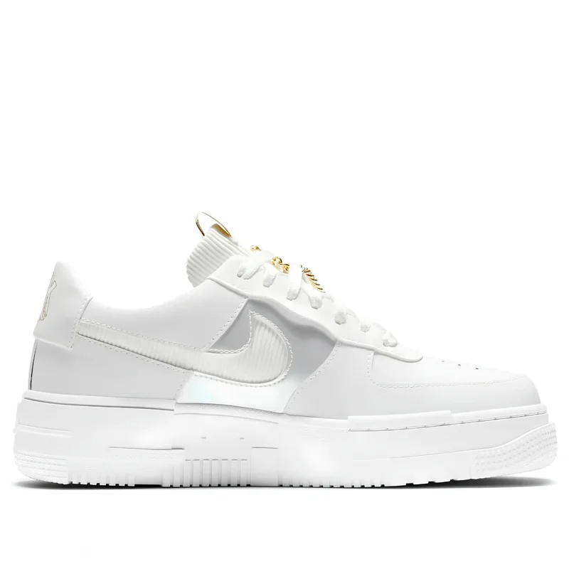 Nike Air Force 1 Pixel 'White Gold Chain'
